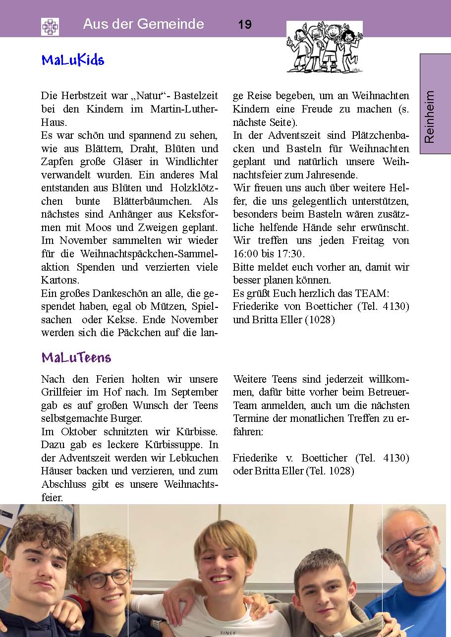 Gemeindebrief 4  2025   online Seite 19