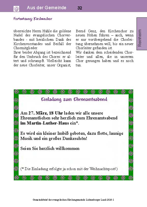 Gemeindebrief 1 2026 Entwurf 12.2.2026.online Seite 32