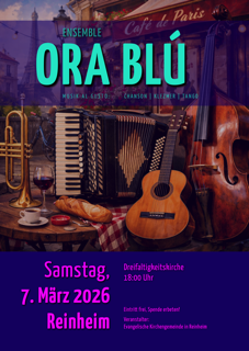 Plakat Ora Blu Reinheim 07.03.26 V1